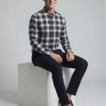 Black & White Checked Shirt