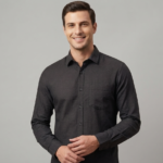 Solid Plain Black Shirt